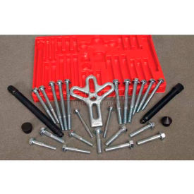 Urrea Professional Tools 4205A Urrea Harmonic Balancer & Steering Puller Set 4205A, 27 Pieces image.