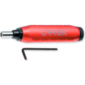 Urrea Professional Tools 6012 Urrea Preadjusted Torque Screwdrive, 1/4" Drive, 5-5/8" Long, 1.5-15 In/Lb Torque Range image.