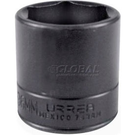 Urrea Professional Tools 7436H Urrea Impact Socket, 7436H, 1/2" Drive, 1 1/8" Socket, 1-9/16" OAL, 6 Pt image.