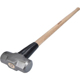 Surtek Octagonal Sledge Hammer 12 lb. Head 36"" Long Wooden Handle