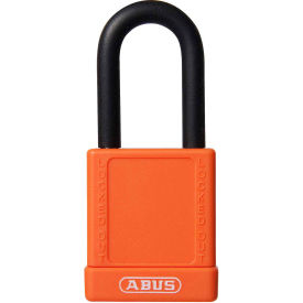 ABUS 74/40 Master Keyed Lockout Padlock, 1-1/2-Inch Non-Conductive Shackle, Orange, 06764 - Pkg Qty 8