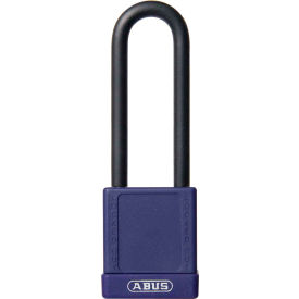 ABUS 74HB/40-75 Master Keyed Lockout Padlock, Non-Conductive 3-Inch Shackle, Purple, 06778 - Pkg Qty 6 ABUS 74HB/40-75 Master Keyed Lockout Padlock, Non-Conductive 3-Inch Shackle, Purple, 06778 - Pkg Qty 6