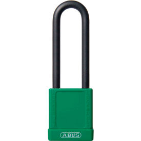 ABUS 74HB/40-75 Keyed Different Lockout Padlock, Non-Conductive 3-Inch Shackle, Green, 09842 - Pkg Qty 8 ABUS 74HB/40-75 Keyed Different Lockout Padlock, Non-Conductive 3-Inch Shackle, Green, 09842 - Pkg Qty 8