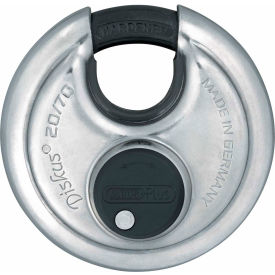 Abus 20715 ABUS Stainless Steel Diskus 20/70 KD B with Plus Disk Cylinder image.