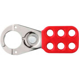 Abus 93101A ABUS STO701 Steel Safety Lockout Hasp, 1"  Jaw w/o tabs, 93101A image.
