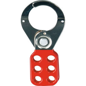 Abus 93201B ABUS ST0702 Steel Safety Lockout Hasp, 1.5" w/o tabs , 93201B image.