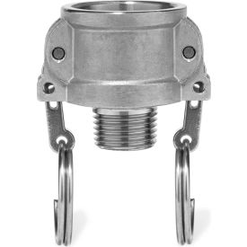 USA SEALING, INC BULK-CGF-12 1/2" 316 Stainless Steel Type B Coupler with Threaded NPT Male End image.