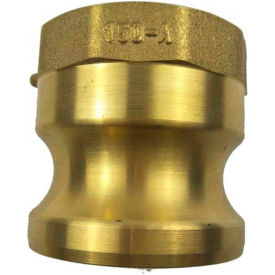 USA SEALING, INC BULK-CGF-178 3/4" Brass Type A Adapter with Threaded NPT Female End image.