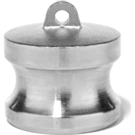 USA SEALING, INC BULK-CGF-79 3/4" 316 Stainless Steel Type DP Adapter with Dust Plug image.