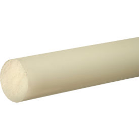 USA SEALING, INC BULK-PR-PP-25 Polypropylene Plastic Rod - 1" Diameter x 1 ft. Long image.