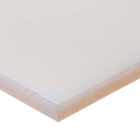 USA SEALING, INC BULK-PS-PP-239 Polypropylene Plastic Bar - 1/4" Thick x 4" Wide x 12" Long image.