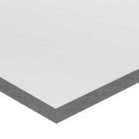 USA SEALING, INC BULK-PS-PVC-105 PVC Plastic Sheet - 3/8" Thick x 6" Wide x 6" Long image.