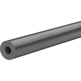 USA SEALING, INC BULK-PT-PVC-20 PVC Type 1 Tube, 12"L x 1/2"ID x 1"OD, Gray image.