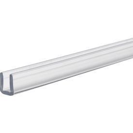 USA SEALING, INC BULK-UC-PC-10 USA Sealing Polycarbonate U-Channel 36"L x 1/4"W, Clear image.