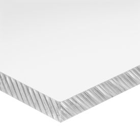 USA SEALING, INC PS-CAC-ESD-18 USA Sealing Cast Acrylic Sheet 24"L x 12"W x 1/4" Thick, Clear, Antistatic image.