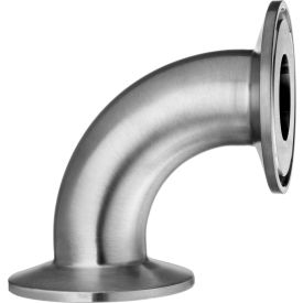 USA SEALING, INC ZUSA-STF-QC-336 316 Stainless Steel 90 Degree Elbows for Quick Clamp Fittings - for 1" Tube OD image.