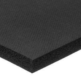 USA SEALING, INC ZUSASSR-B-13 Black Silicone Foam With High Temp Adhesive - 1/4" Thick x 1/2"W x 6L image.