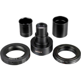 UNITED SCOPE LLC. CA-CAN-NIK-SLR AmScope CA-CAN-NIK-SLR Canon and Nikon SLR/DSLR Camera Adapter For Microscopes image.