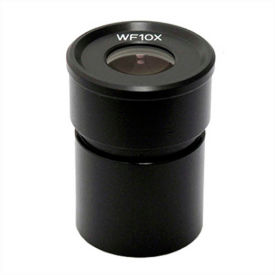 UNITED SCOPE LLC. EP10x305R AmScope EP10x305R WF10X Microscope Eyepiece with Reticle (30.5mm), 1 Each image.