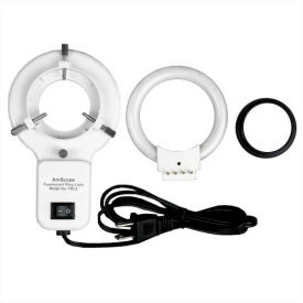 UNITED SCOPE LLC. FRL8-A AmScope FRL8-A 8W Stereo Microscope Fluorescent Ring Light and Adapter image.