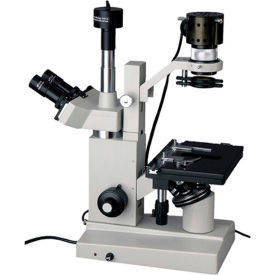 UNITED SCOPE LLC. IN200TB-5MA AmScope IN200TB-5MA 40X-800X Inverted Tissue Culture Microscope with 5MP Digital Camera image.