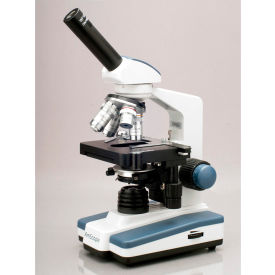 UNITED SCOPE LLC. M620B-P AmScope M620B-P 40X-2000X LED Monocular Compound Microscope with 3D Stage & Digital Camera image.