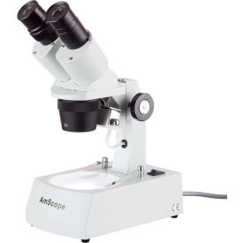 UNITED SCOPE LLC. SE306R-AZ AmScope SE306R-AZ 20X-80X Binocular Stereo Microscope with Dual Halogen Lights image.