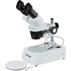 UNITED SCOPE LLC. SE306R-P20 AmScope SE306R-P20 40X-80X Student Binocular Stereo Microscope with Dual Lights image.