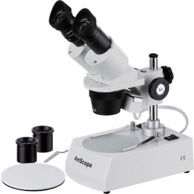 UNITED SCOPE LLC. SE306R-PZ AmScope SE306R-PZ 20X-80X Student Forward Binocular Stereo Microscope image.