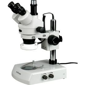 UNITED SCOPE LLC. SM-2T-LED AmScope SM-2T-LED 7X-45X LED Trinocular Zoom Stereo Microscope image.