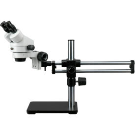 UNITED SCOPE LLC. SM-5Bx AmScope SM-5BX 3.5X-45X Binocular Stereo Microscope on Ball Bearing Boom Stand image.