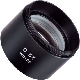 UNITED SCOPE LLC. SM05 AmScope SM05 0.5X Super Widefield Barlow Lens For SM Series Stereo Microscopes (48mm) image.