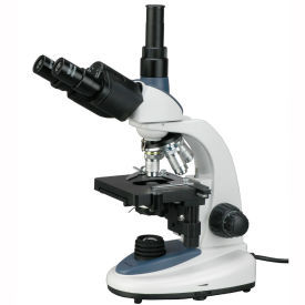 UNITED SCOPE LLC. T380C-10M AmScope T380C-10M 40X-2500X LED Trinocular Compound Microscope with 10MP Digital Camera image.