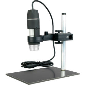 UNITED SCOPE LLC. UTP200X003MP AmScope UTP200X003MP 10X-200X 0.3MP Handheld USB Digital Microscope with LED Illumination and Stand image.
