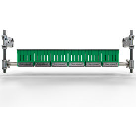 InterQuip IQBC1200 Belt Scraper/Finger Cleaner Standard For 0"-48" Wide Green 