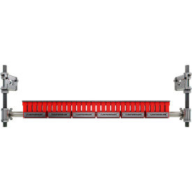 InterQuip IQBC1200 Belt Scraper/Finger Cleaner Standard For 0"-48" Wide Red 