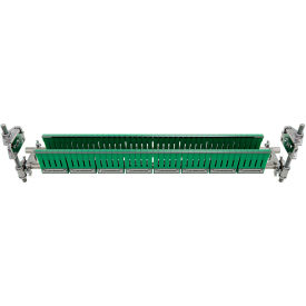 InterQuip IQBC1500 Double Bladed Scraper/Finger Cleaner Standard For 0"-60"Wide Green 