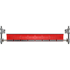 Chevron Belt Scraper/Finger Cleaner For 0"-60" Wide Belt w/ Stainless Steel Tips view 2