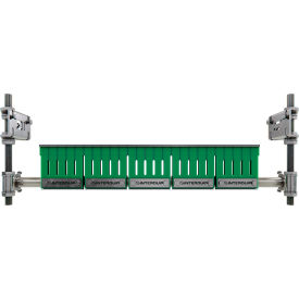InterQuip IQBC900 Belt Scraper/Finger Cleaner Standard For 0"-36" Wide Green 
