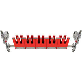 InterQuip IQBC900 Cleated Belt Scraper/Finger Cleaner For 0"-36" Wide Belt w/ Stainless Steel Tips 