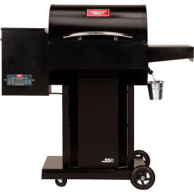 United States Stove Co. USG350 USSC Grills Hooch Wood Pellet Grill, 350 Sq." Cooking Surface image.