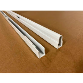 SwiftWall® Click Temporary Wall End Cap 8 Set White 