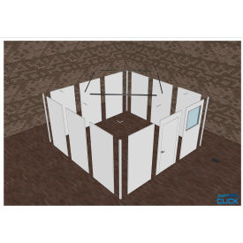 SwiftWall® Click Kit 95-1/2H White 