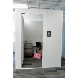 SwiftWall® Lactation Room Pop Up Pod Class C 6 x 8 ADA Compliant White 