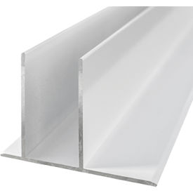Signature Wall Solutions P-T-10-W SwiftWall® Floor Track, Class C, 10L, White image.