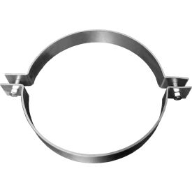 US DUCT INC HS08.G US Duct Saddle Hanger, 8" Diameter, Galvanized image.