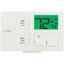 LUX PRODUCTS CORPORATION P111 LUX Low Voltage Digital Non-Programmable Thermostat P111 - 1Stage Heat 1 Cool 24 VAC image.