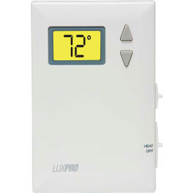 LUX Low Voltage Digital Non-Programmable Thermostat PSD010B - 1 Stage Heat Only 24 VAC - Pkg Qty 10 LUX Low Voltage Digital Non-Programmable Thermostat PSD010B - 1 Stage Heat Only 24 VAC - Pkg Qty 10