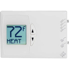 LUX PRODUCTS CORPORATION PSDH121B LUX Low Voltage Digital Non-Programmable Thermostat PSDH121B - 2 Stage Heat 1 Cool Heat Pump 24 VAC image.