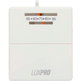LUX PRODUCTS CORPORATION PSM30SA LUX Low Voltage Mechanical Non-Programmable Thermostat PSM30SA - 1 Stage Heat 24 VAC image.